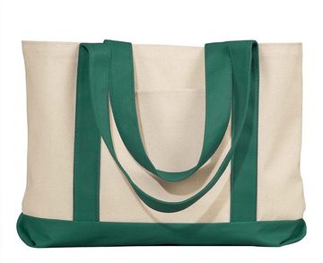 Liberty Bags Leeward 11 oz 100% cotton Canvas Tote Bag 19" x 12" x 4.5"